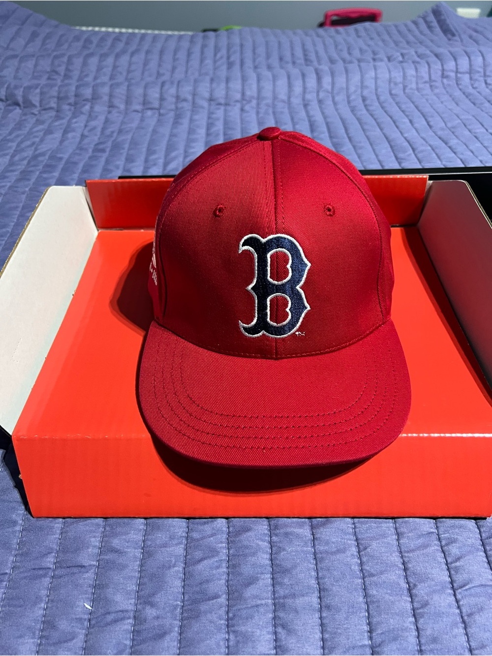 Unionwear Boston Red Sox IBEW Local 103 125th Anniversary Hat Red L/XL USA Made
